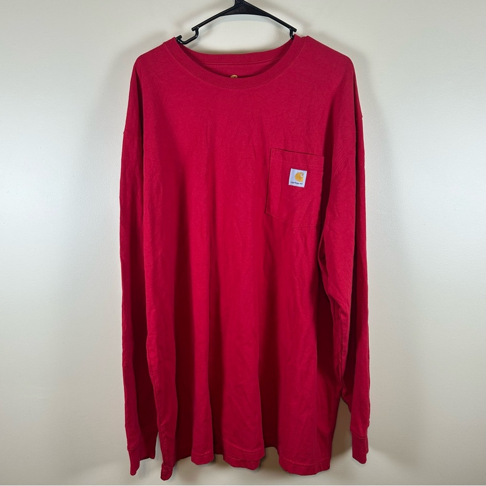 Carhartt Original Fit Long Sleeve Work Shirt Men's size 2XL